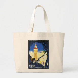 Tunis ~ L'Orient Aux Portes de Marseille Grote Tote Bag