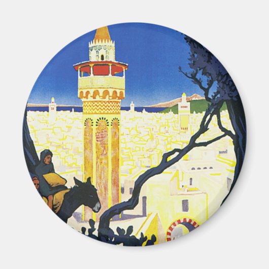 Tunis ~ L'Orient Aux Portes de Marseille Magneet (Voorkant)