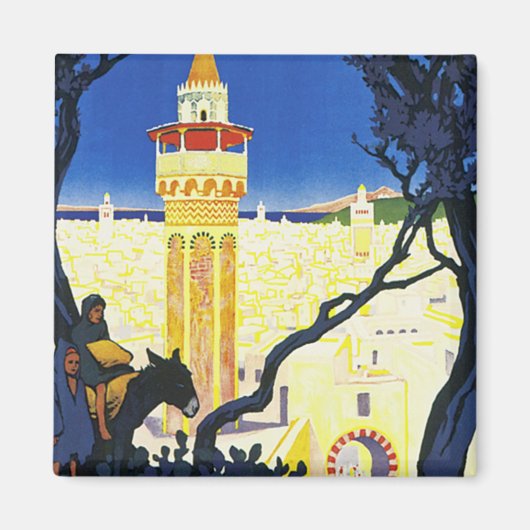 Tunis ~ L'Orient Aux Portes de Marseille Magneet (Voorkant)