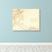 Tunis, Tripoli Canvas Afdruk (Insitu (Houten vloer))