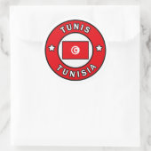Tunis Tunesië Ronde Sticker (Tas)