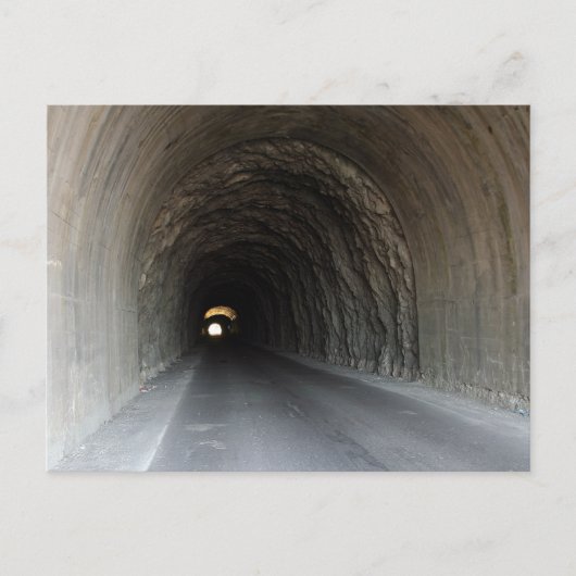 Tunnel in Carrara/Italië Briefkaart (Voorkant)