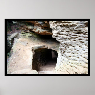 Tunnel in het Oude Man Poster