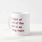 Tunnel Koffiemok (Voorkant links)