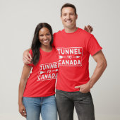 Tunnel Naar Canada Triblend T-shirt (Unisex)