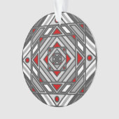 Tunnel Vision Acrylornament Ornament (voorkant)