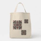Tunnel Vision-Canvas tas (Achterkant)