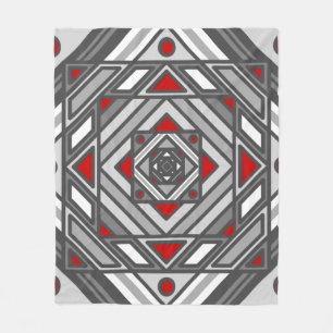 Tunnel Vision Fleece Blanket Deken