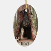 Tunnelboom - Yosemite Keramisch Ornament (Rechts)