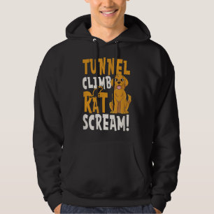 Tunnelklimmende schroefdop hoodie