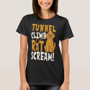 Tunnelklimmende schroefdop t-shirt