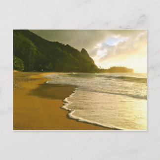 Tunnels Beach, Kauai Briefkaart