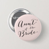 Tunt van de Button van de Bride Wedding Bridal Par (Voorkant /achterkant)