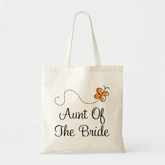 Tunt van de Oranje bride vlinder Tote Bag (Voorkant)