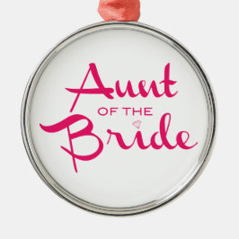 Tunt van het Manuscript van de Retro van de Bride Metalen Ornament