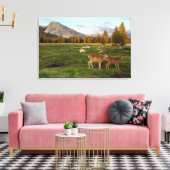 Tuolumne Meadow, Yosemite Canvas Afdruk (Insitu (Woonkamer))