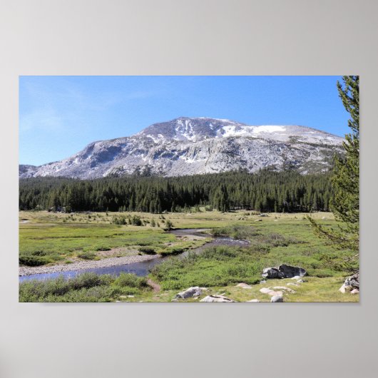 Tuolumne Meadows, Nationaal Park Yosemite Poster (Voorkant)
