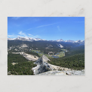 Tuolumne Meadows Panorama uit Fairview Dome - Yos Briefkaart
