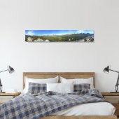 Tuolumne Meadows van Lembert Dome 3 - Yosemite Canvas Afdruk (Insitu (Slaapkamer))