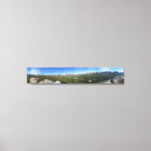 Tuolumne Meadows van Lembert Dome 3 - Yosemite Canvas Afdruk