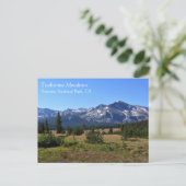 Tuolumne Meadows, Yosemite, CA-Briefkaart Briefkaart (Staand voorkant)