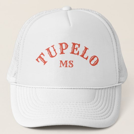 Tupelo, Mississippi Trucker Pet (Voorkant)