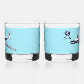 Tupolev (Т у о е в) Tu-104 Whisky Glas (Links)