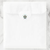 Tur Caicos Tribal Turtle Hart Sticker (Tas)