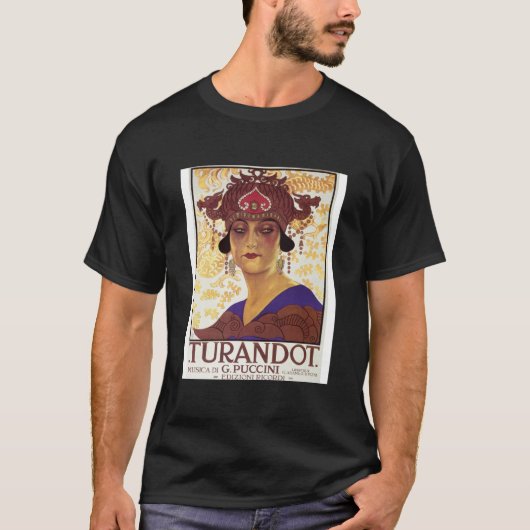 Turandot Vintage Graphic T-shirt (Voorkant)