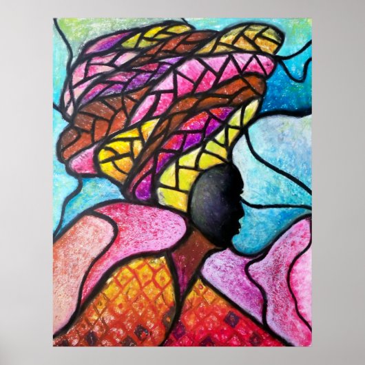 Turban Girl Poster (Voorkant)