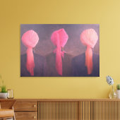 Turban Triptych Canvas Afdruk (Insitu (Woonkamer))