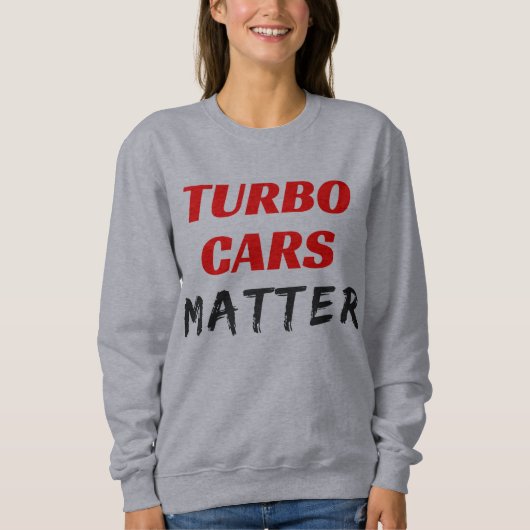 Turbo Cars Matter Trui (Voorkant)