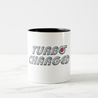 Turbo Charged Tweekleurige Koffiemok