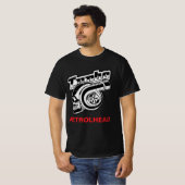 TURBO Motor PETROLHEAD T-Shirt (Voorkant volledig)