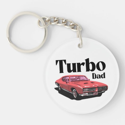 Turbo papa sleutelhanger (Voorkant)