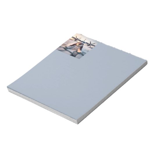 Turbo Prop Twin Engine Float Plane Struik Nederlan Notitieblok (Gedraaid)