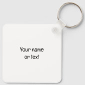 Turbo Prop Twin Engine Float Plane Struik Nederlan Sleutelhanger (Achterkant)