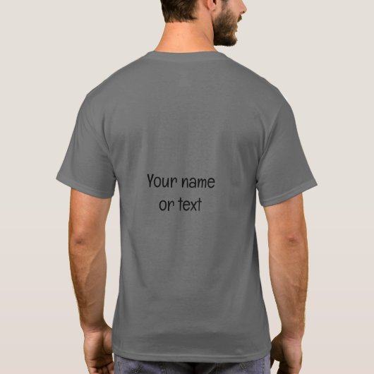 Turbo Prop Twin Engine Float Plane Struik Nederlan T-shirt (Achterkant)
