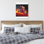 Turbo Rit Canvas Afdruk (Insitu (Slaapkamer))