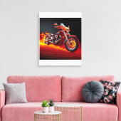 Turbo Rit Canvas Afdruk (Insitu (Woonkamer))