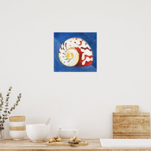 Turbo Sarmaticus Poster (Keuken)