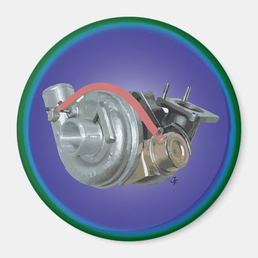 Turbocompressor Magneet (Voorkant)