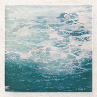 Turbulent Blue Waters Onderzetter Glazen Onderzetter