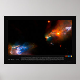 Turbulent Stellar Nursery Poster