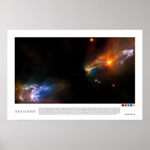 Turbulente Stellaire Kraamkamer Poster