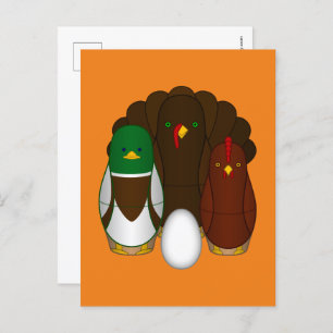 Turducken Briefkaart