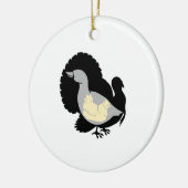 Turducken Keramisch Ornament (Links)