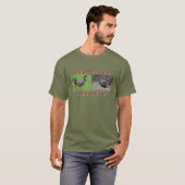 Turducken sont vrai T-shirt (Devant entier)