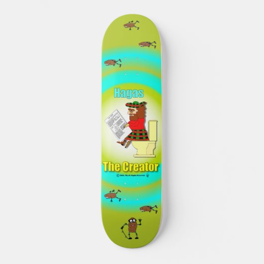 Turdy Boy - Hagas de Schepper (V1) - Skateboard (Voorkant)