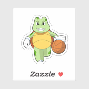 Turf als Basketball-speler met Basketball.PNG Sticker